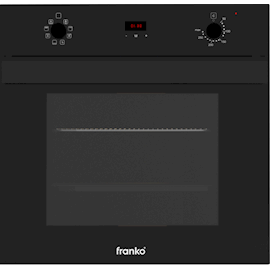 ჩასაშენებელი ელექტრო ღუმელი Franko FBO-6028GPB, 2170W, 64L, A, Built-In, Black